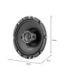 Juego de bocinas 6,5” con 4 vías 500 W PMPO / 35 W RMS