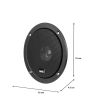 Juego de bocinas 6” con 1 vía 200 W PMPO 15 W RM