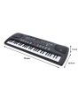Teclado musical con 54 teclas, 100 tonos y 10 demos