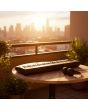 Teclado musical con metrónomo de 61 teclas luminosas