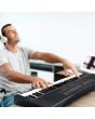 Teclado musical con 61 teclas y 255 ritmos