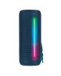 Bocina Bluetooth® cilindro 20 W RMS IPX5 impermeable, azul