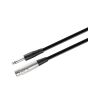 Cable extensión jack cannon - plug monoaural 6.3 mm, 6 m