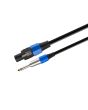 Cable extensión profesional plug monoaural 6.3 mm - Speakon