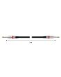 Cable extensión plug profesional monoaural 6.3 mm a 6.3 mm, 3m