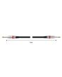 Cable extensión plug profesional monoaural 6.3 mm a 6.3 mm, 6m
