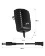 Cargador para bafle 20 W 60 Hz, negro