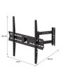 Soporte fijo con brazo móvil para pantallas de 32" a 70"