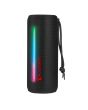 Bocina Bluetooth® cilindro 20 W RMS IPX5 impermeable, negro