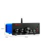 Amplificador de audio 200 W RMS con Bluetooth®
