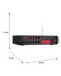 Amplificador profesional 800 W PMPO con Bluetooth®