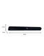 Barra de sonido Bluetooth®  2x2" 40 W RMS con luz led y control remoto