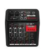 Mezcladora de audio Bluetooth® 4 canales 15 m