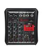 Mezcladora de audio Bluetooth® de 6 canales