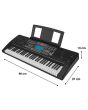 Teclado musical 61 teclas y 160 tonos
