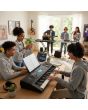 Teclado musical 61 teclas y 160 tonos