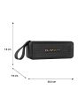 Bocina portátil recargable con reproductor FM