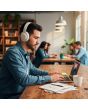 Audífonos de diadema Bluetooth® manos libres, Ivory