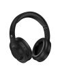 Audífonos de diadema Bluetooth® manos libres, negro