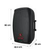 Bafle Profesional de 15" con ecualizador gráfico de 200 W RMS