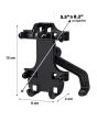 Soporte universal para celular para motocicleta, gira 360°