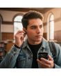 Audífonos true wireless Bluetooth® ANC IPX4 con cuatro micrófonos hasta 25 hrs- negro