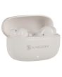Audífonos true wireless Bluetooth® ANC IPX4 con cuatro micrófonos hasta 28 hrs- beige
