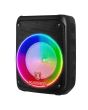 Bafle de 8" portátil 6,500 W PMPO ranura para celular