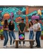 Bafle de 8" portátil 6,500 W PMPO ranura para celular