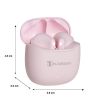 Audífonos true wireless Bluetooth® Hi-Fi manos libres - rosa