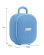 Bocina portátil recargable 15W RMS con reproductor FM azul