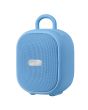 Bocina portátil recargable 15W RMS con reproductor FM azul