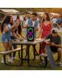 Bocina recargable 2x4" 10 W RMS Bluetooth® con radio FM