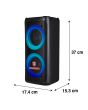 Bocina recargable 2x4" 10 W RMS Bluetooth® con radio FM