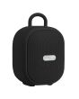 Bocina portátil recargable 15W RMS con reproductor FM negro