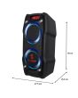 Bafle recargable 2x6.5" 60 W RMS Bluetooth® one body hasta 3 hrs
