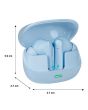 Audífonos true wireless Bluetooth® IPX4 sound Hi-Fi - azul