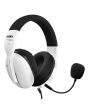 Diadema gamer con micrófono ajustable - blanco