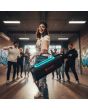 Bocina 3" portátil con hasta 12 horas de batería, negro