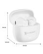 Audífonos true wireless recargable Bluetooth® hasta 20 hrs - blanco