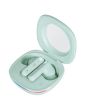 Audífonos true wireless Bluetooth ® IPX4 luz Led rainbow - verde
