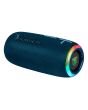 Bocina portátil 20 W RMS Bluetooth® resistente al agua IPX7 hasta 8 hrs - azul