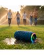 Bocina portátil 20 W RMS Bluetooth® resistente al agua IPX7 hasta 8 hrs - azul