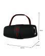 Bocina portátil 20 W RMS Bluetooth® IPX5 hasta 10 hrs, negro