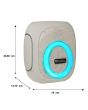 Bocina portátil 30 W RMS Bluetooth® recargable gris