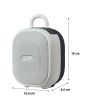 Bocina portátil recargable 15W RMS con reproductor FM blanco