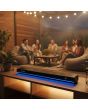 Barra de sonido Bluetooth®  2x2" 50 W RMS con luz led y control remoto