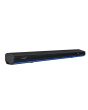 Barra de sonido Bluetooth®  2x2" 50 W RMS con luz led y control remoto