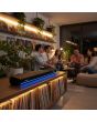 Barra de sonido Bluetooth®  2x2" 50 W RMS con luz led y control remoto