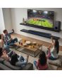 Barra de sonido Bluetooth® 60 W RMS con subwoofer y control remoto